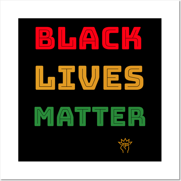 Black Lives Matter Wall Art by masksutopia